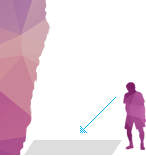 着地場所に人や物がないかの確認をしっかりする